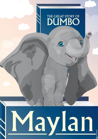 Dumbo by Tybografik