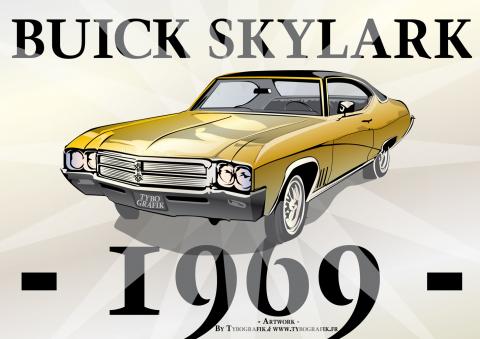 Skylark 1969 by Tybografik