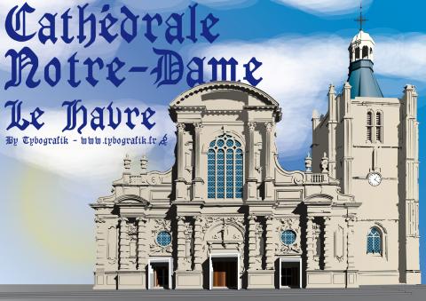 Cathédrale Notre-Dame by Tybografik