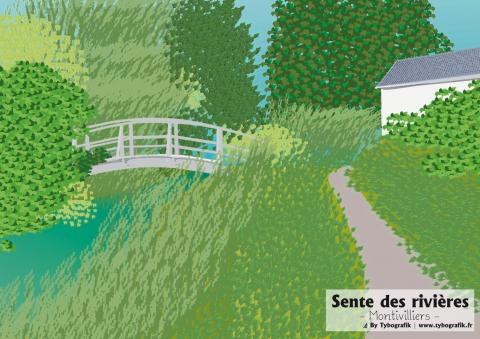 Sente des rivières - Montivilliers - By Tybografik