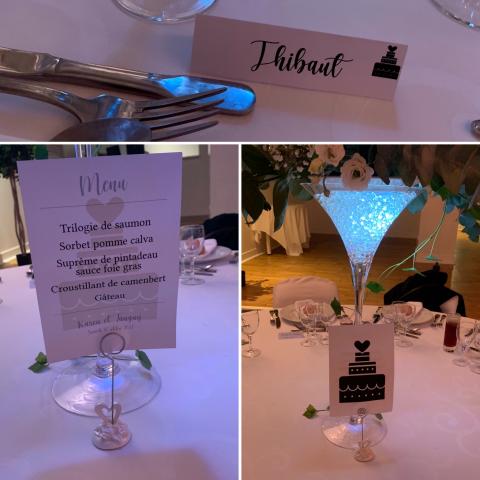 Goodies de mariage Karen & Tanguy by Tybografik