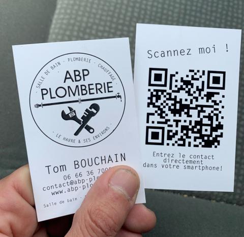 Carte De Visite ABP Plomberie - by Tybografik