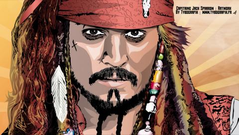 Jack Sparrow - Artwork by Tybogafik