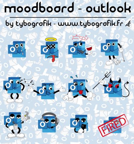 Moodboard Outlook by Tybografik